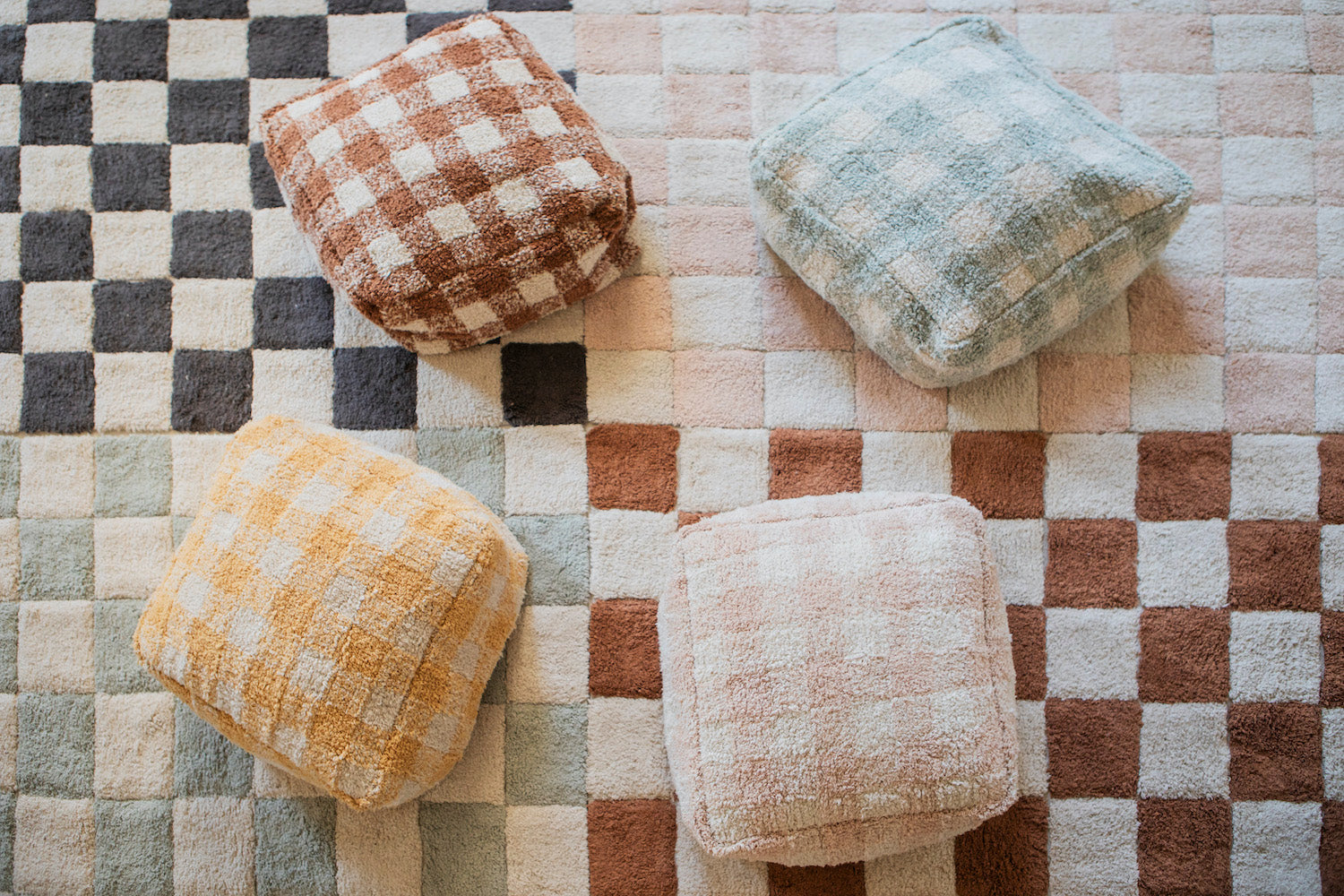 Tiles Washable Rug