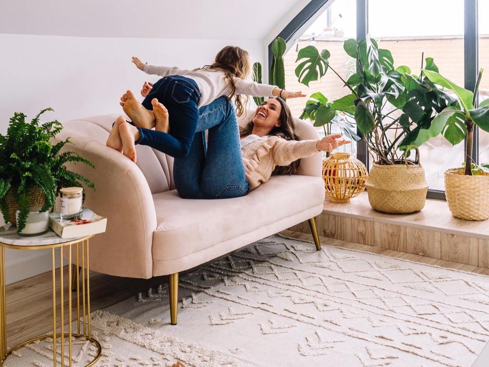 Tribu Washable Rug - Natural - Project Nursery