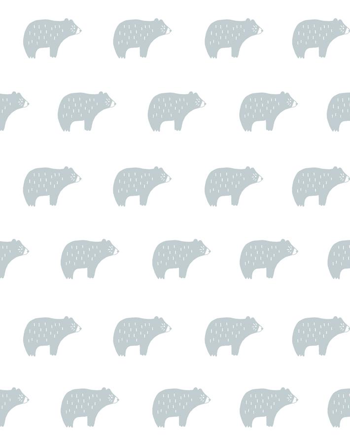 Chubby Bear Wallpaper - Project Nursery