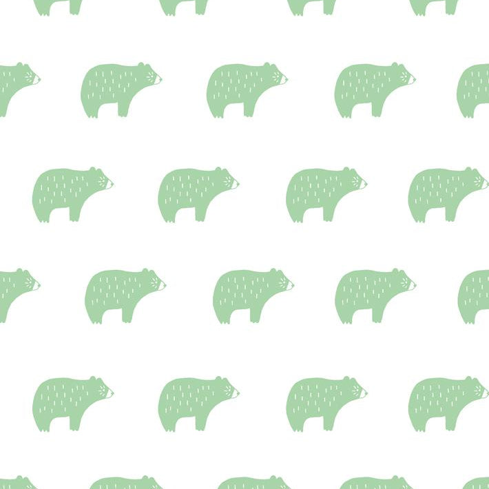 Chubby Bear Wallpaper - Project Nursery
