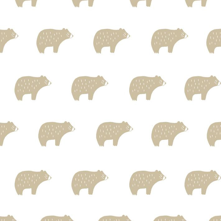 Chubby Bear Wallpaper - Project Nursery