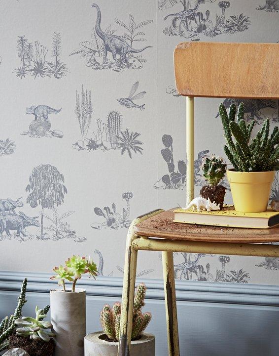 Classic Dino Wallpaper - Project Nursery