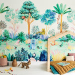 Jungle Wallpaper Mural - Project Nursery