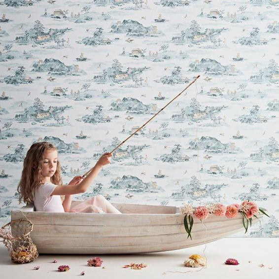 Classic Mountains Wallpaper - Project Nursery
