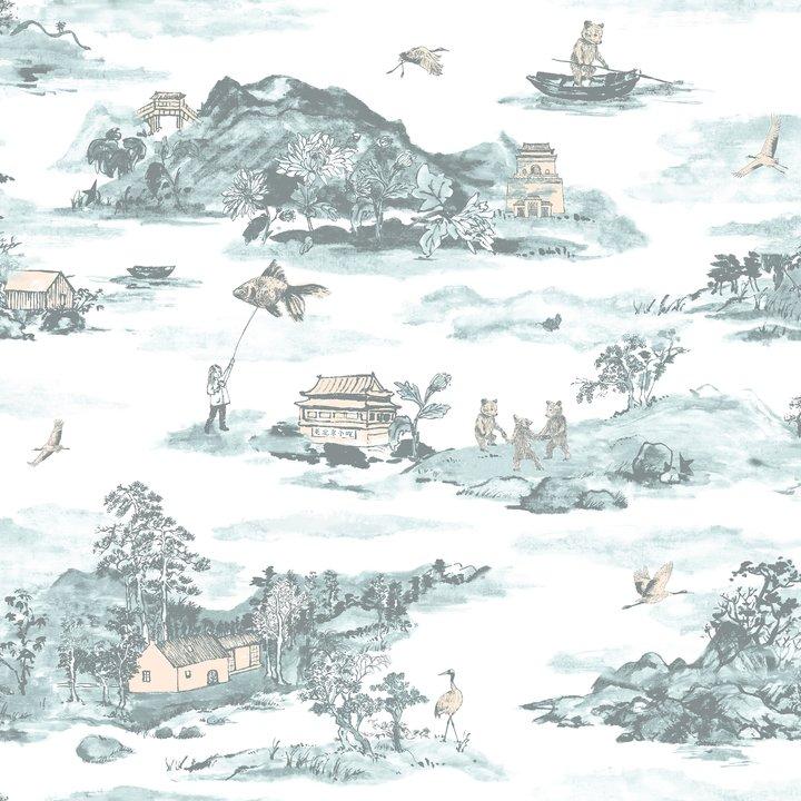 Classic Mountains Wallpaper - Project Nursery