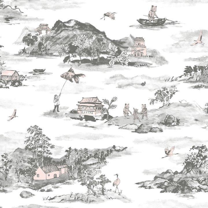 Classic Mountains Wallpaper - Project Nursery