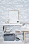 Seasons Winter Snowdrift Wallpaper - Project Nursery