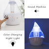 4-in-1 Top-Fill Drop Cool Mist Humidifier with Sound Machine - Clear + White - Project Nursery