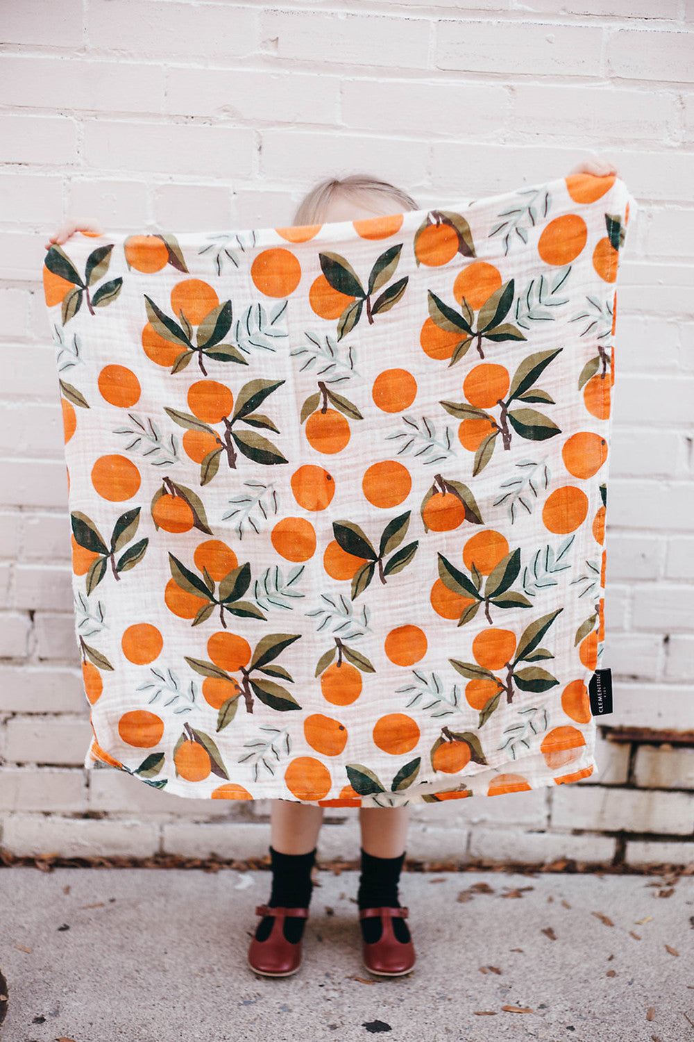 Clementine Swaddle Blanket