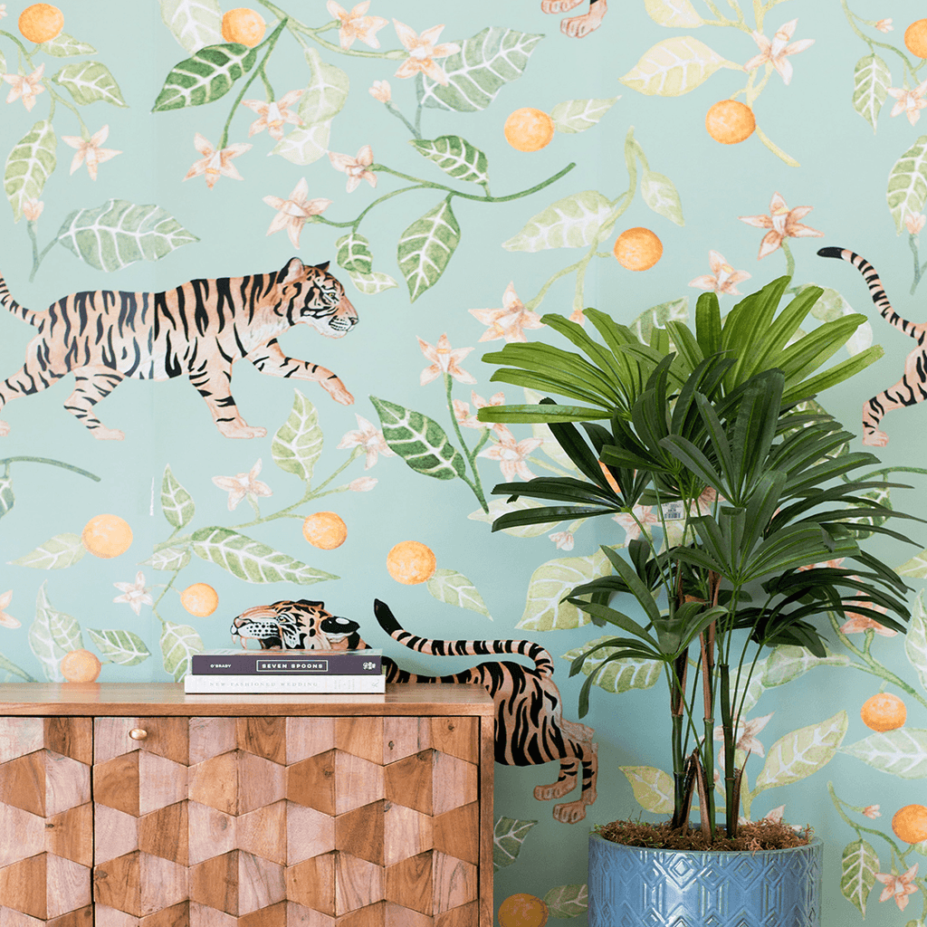 Clementine Wallpaper Mural - Project Nursery