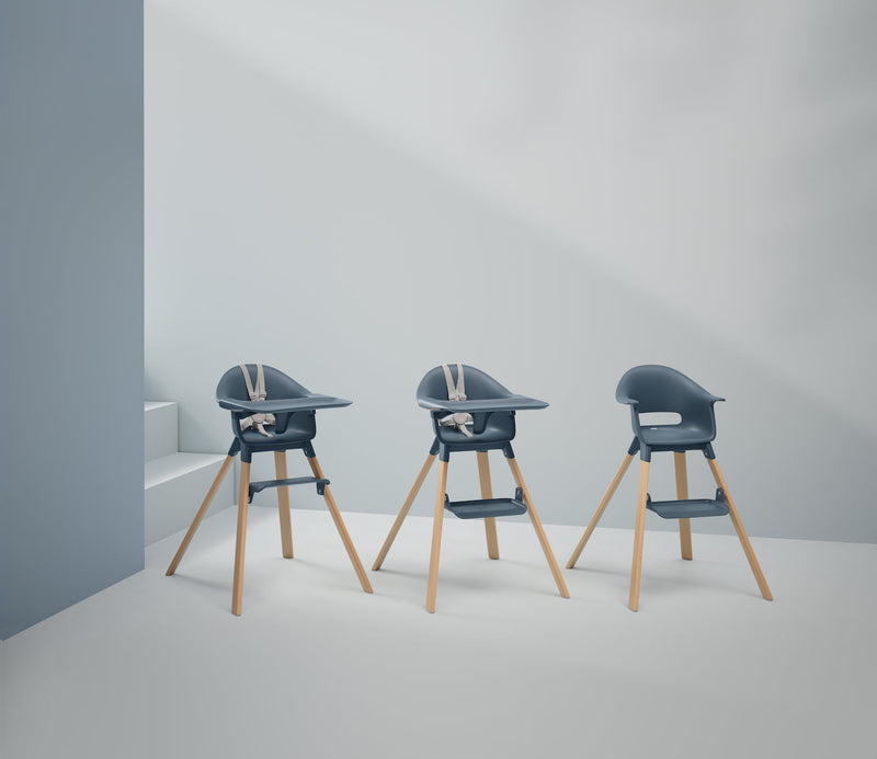 Stokke® Clikk™ High Chair - Fjord Blue - Project Nursery