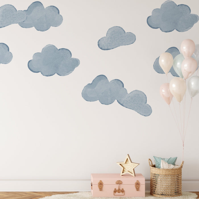 Cloudy Wall Decal Set