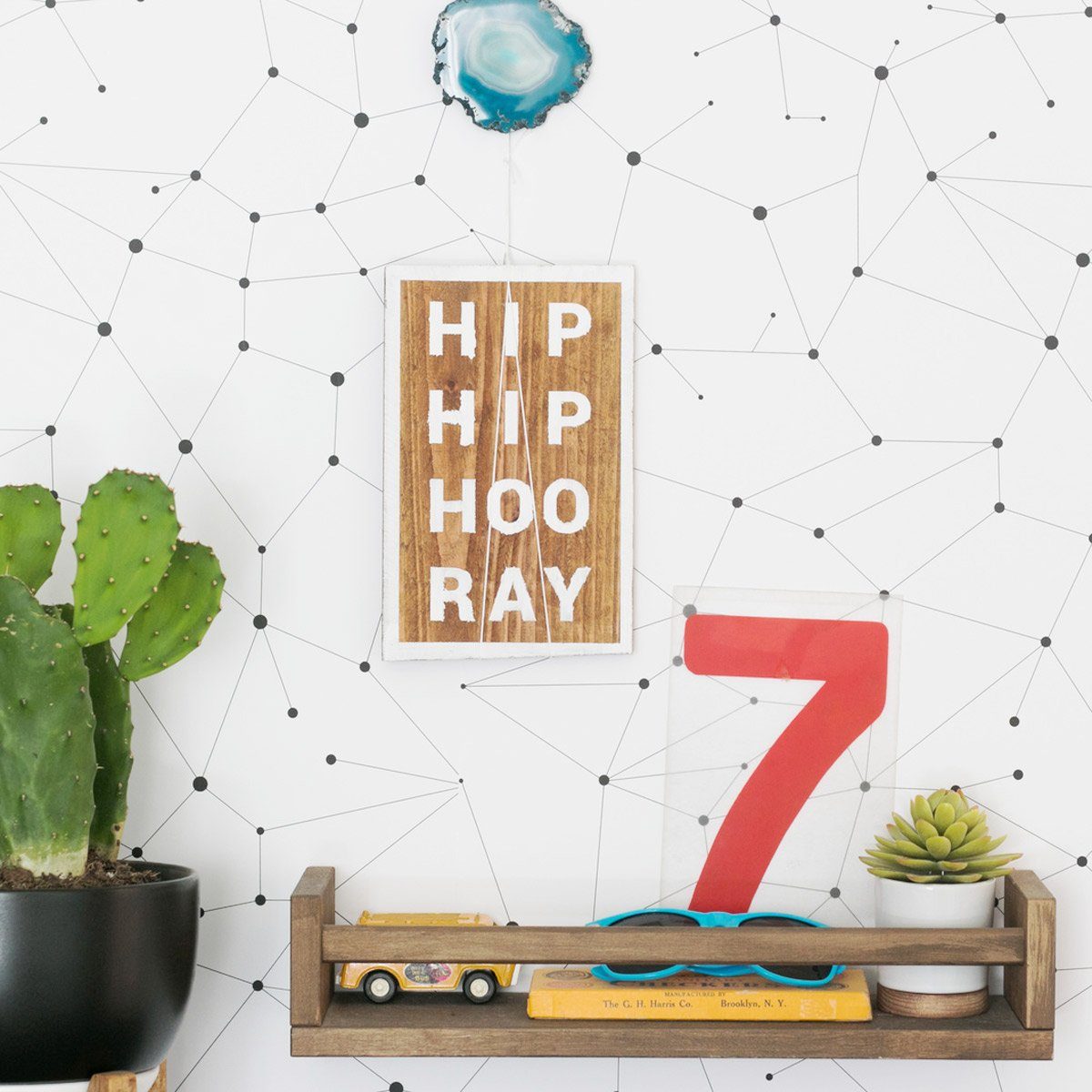 Constellation Stars Wallpaper - Project Nursery