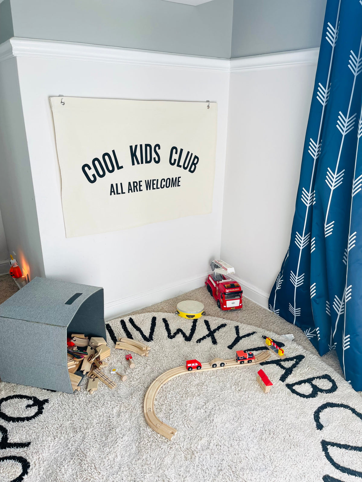 Cool Kids Club Canvas Banner - Project Nursery