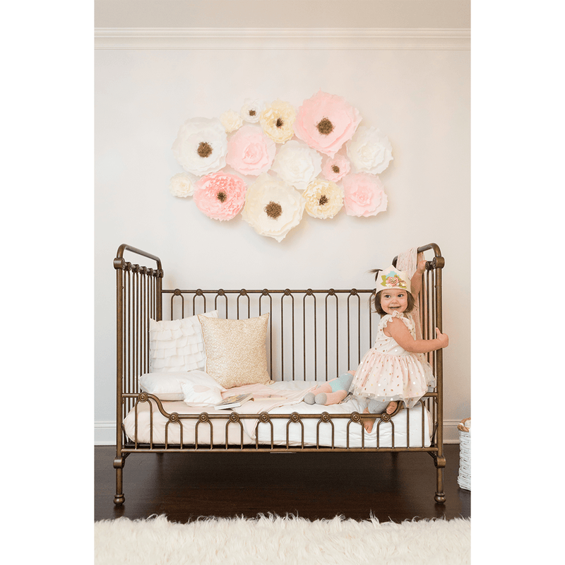 Blush Pink Crepe Paper Wall Flowers - Project Nursery