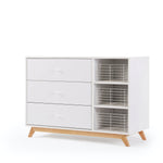 Central Park 3-Drawer - White/Natural - Project Nursery