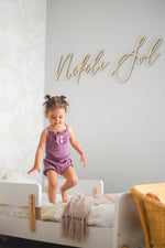 Muse Toddler Bed - White + Natural