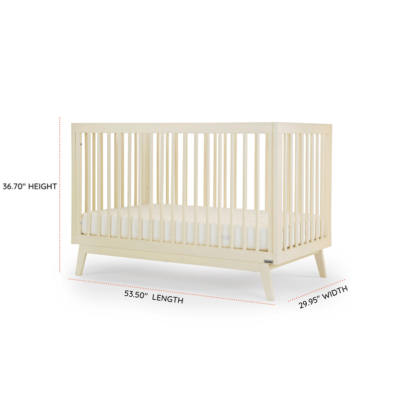 Soho 3-in-1 Convertible Crib - Meringue - Project Nursery