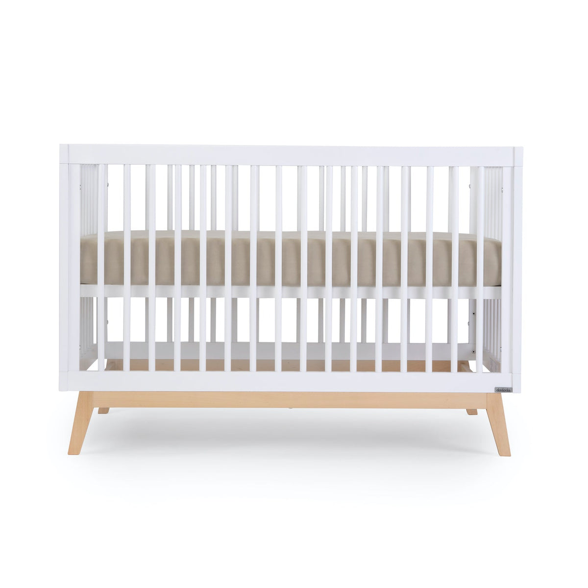 Soho 3-in-1 Convertible Crib - White/Natural - Project Nursery