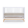 Soho 3-in-1 Convertible Crib - White/Natural - Project Nursery