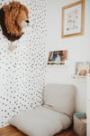 Cute Black Spot Wallpaper - Project Nursery
