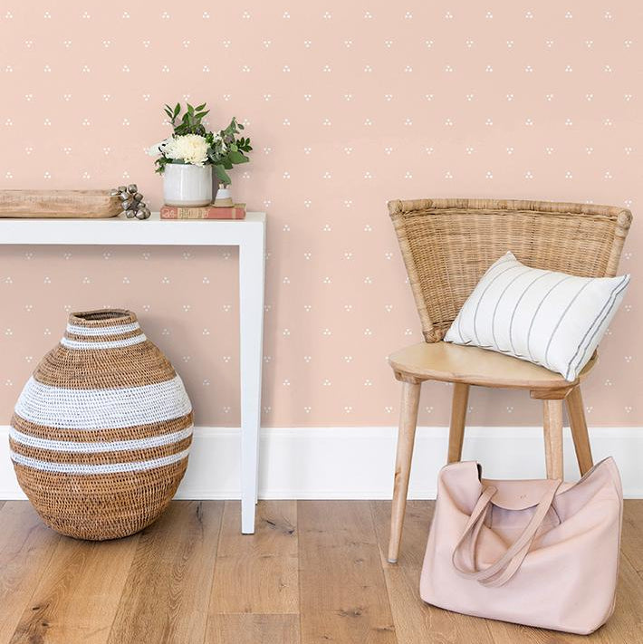 Dainty Dot Wallpaper - Project Nursery