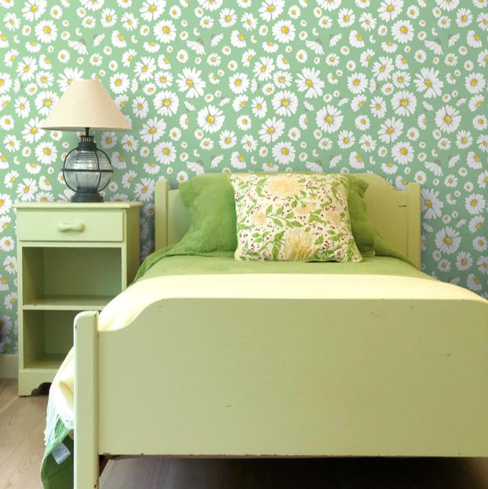 Daisy Bloom Wallpaper - Project Nursery