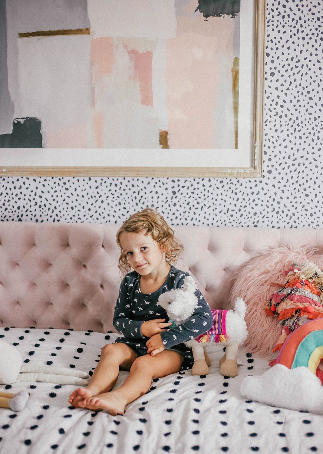 Dalmatian Spots Wallpaper - Project Nursery