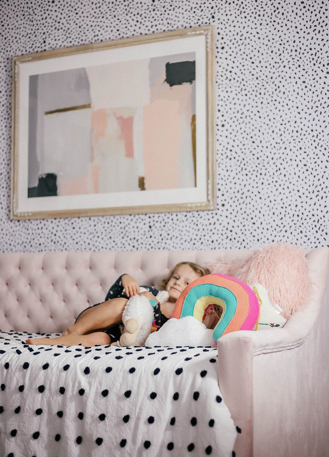 Dalmatian Spots Wallpaper - Project Nursery