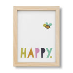 Bee Happy Print - Project Nursery