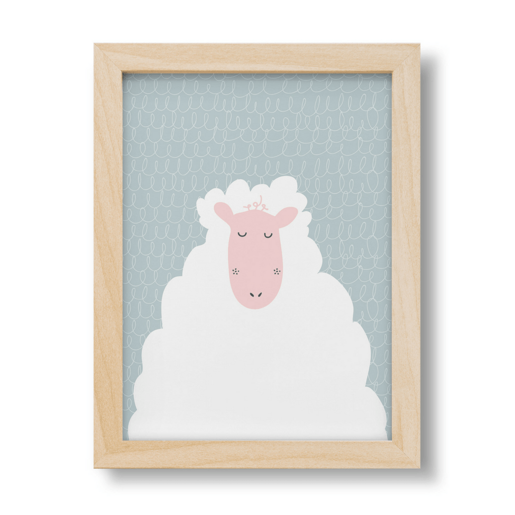 Melissa the Sheep Print - Project Nursery