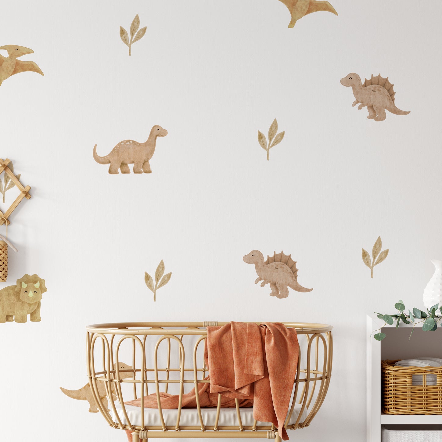 Neutral Dino Wall Decals