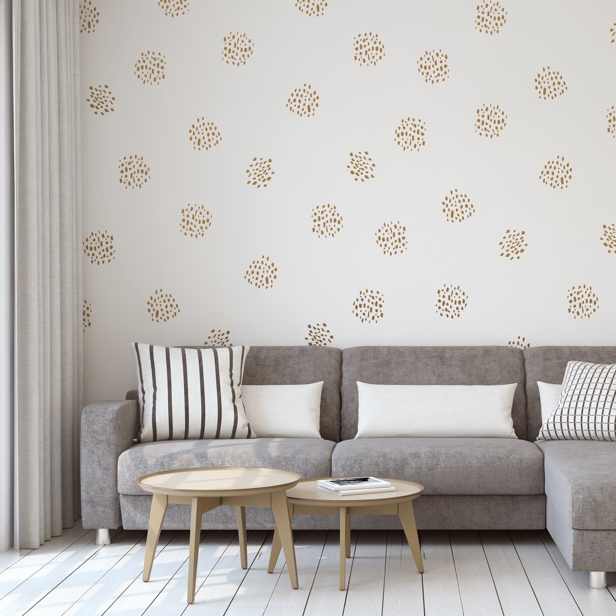 Dot Cluster Wall Decals
