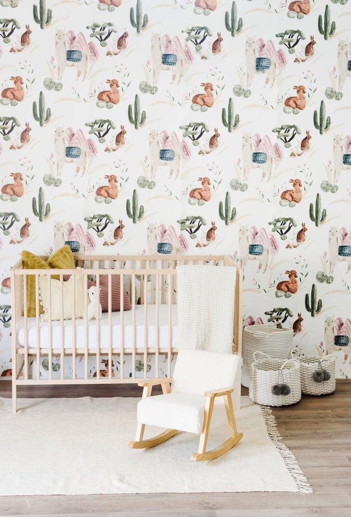 Alpaca Wallpaper Mural - Project Nursery