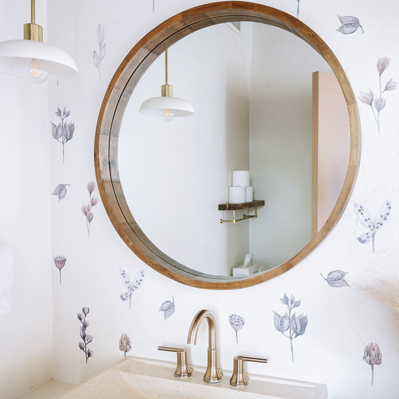 Dried Botanical Wall Decals