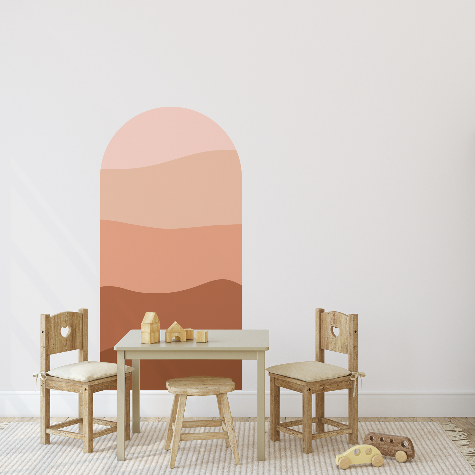 Earth Boho Arch Wall Decal