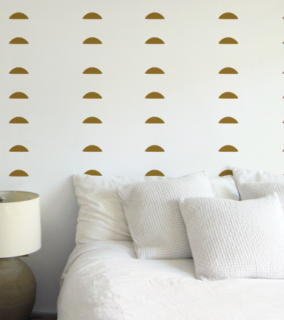 Eclipse Moon Wall Decal Set