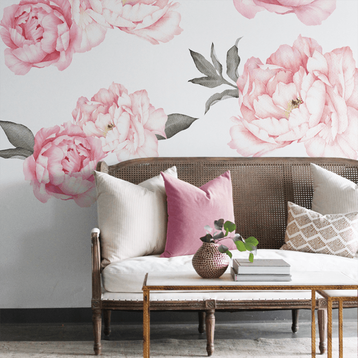 Everlasting Peony Wall Decals