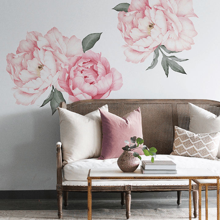 Everlasting Peony Wall Decals