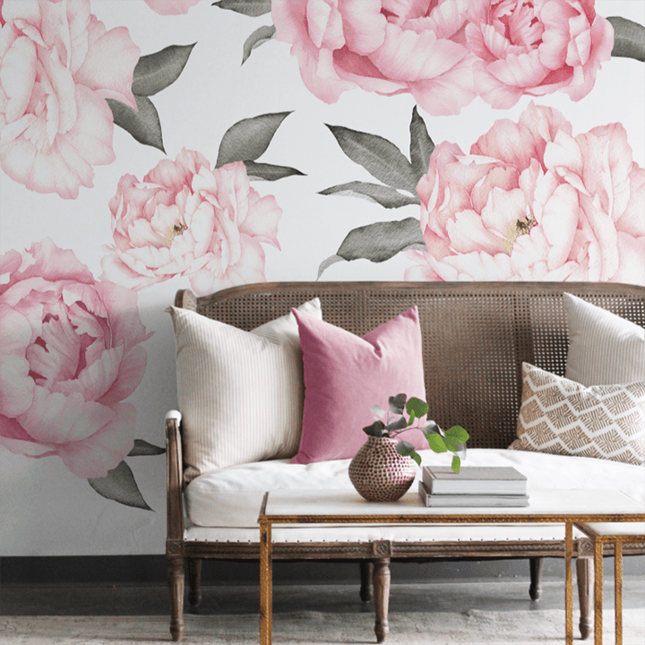 Everlasting Peony Wall Decals