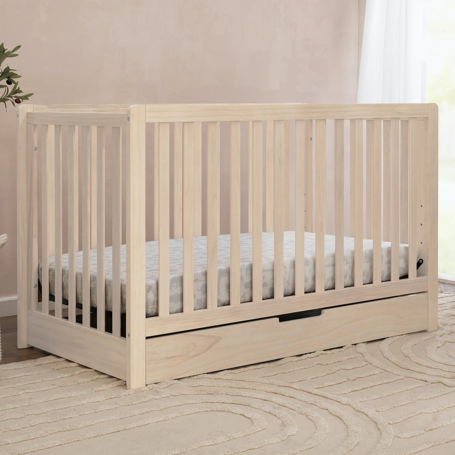 Colby 4-in-1 Convertible Crib with Trundle Drawer