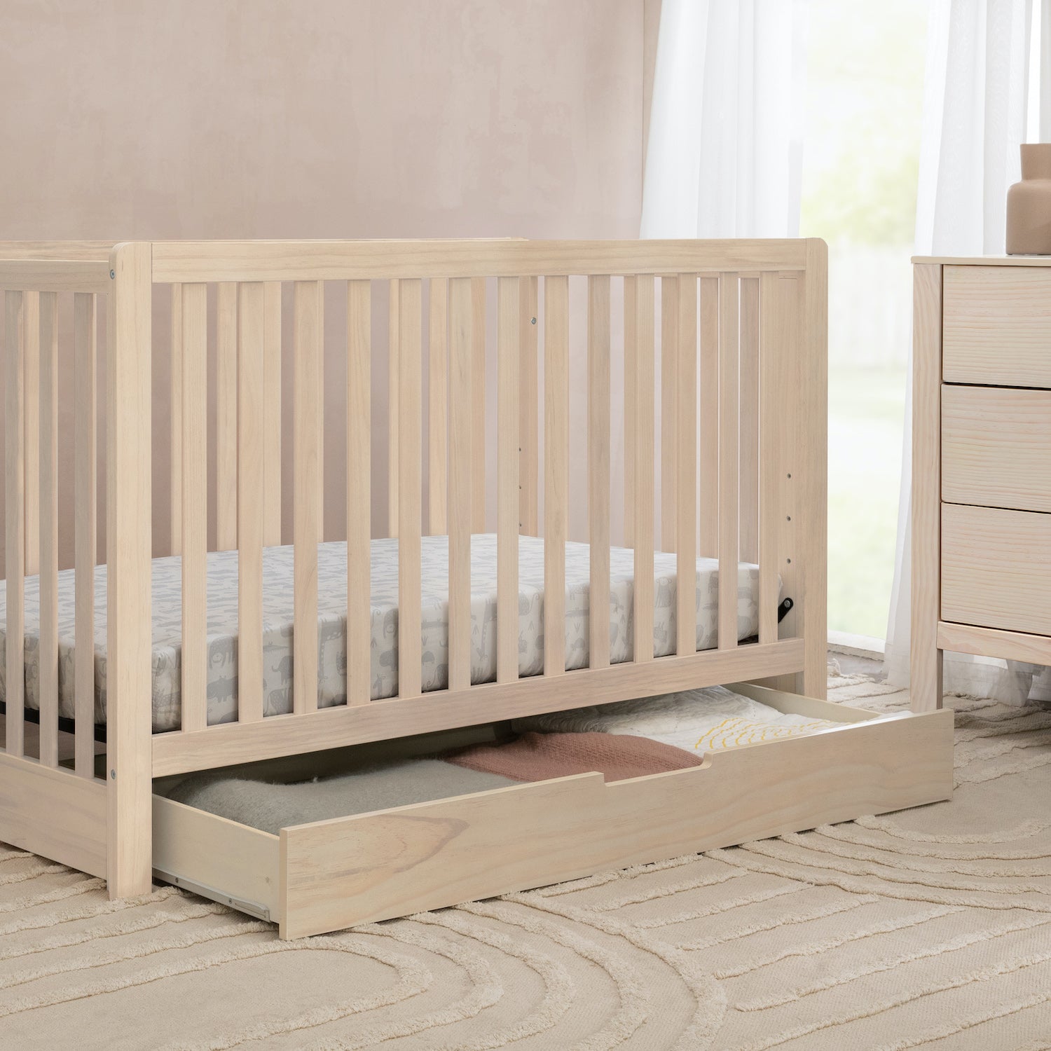 Colby 4-in-1 Convertible Crib with Trundle Drawer