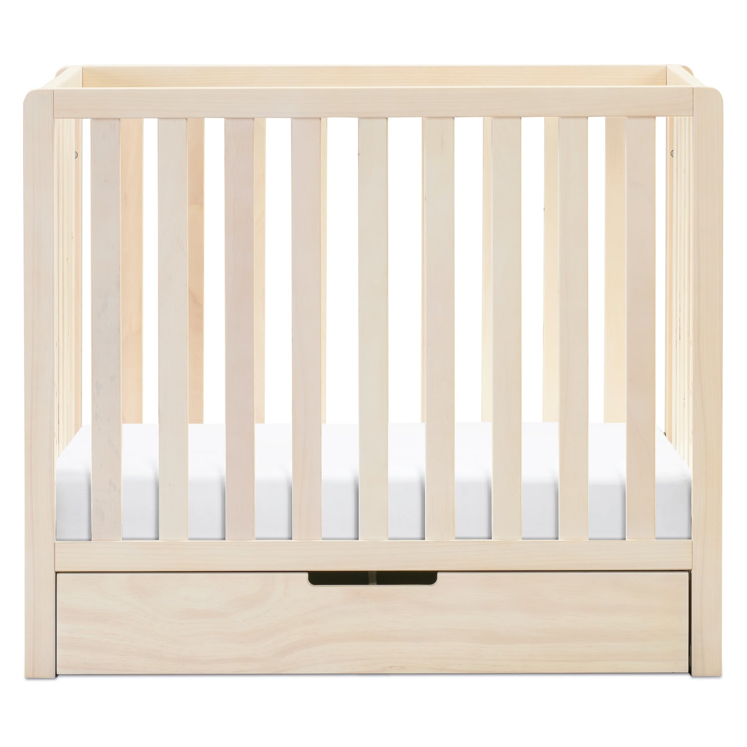 Colby 4-in-1 Convertible Mini Crib with Trundle Drawer