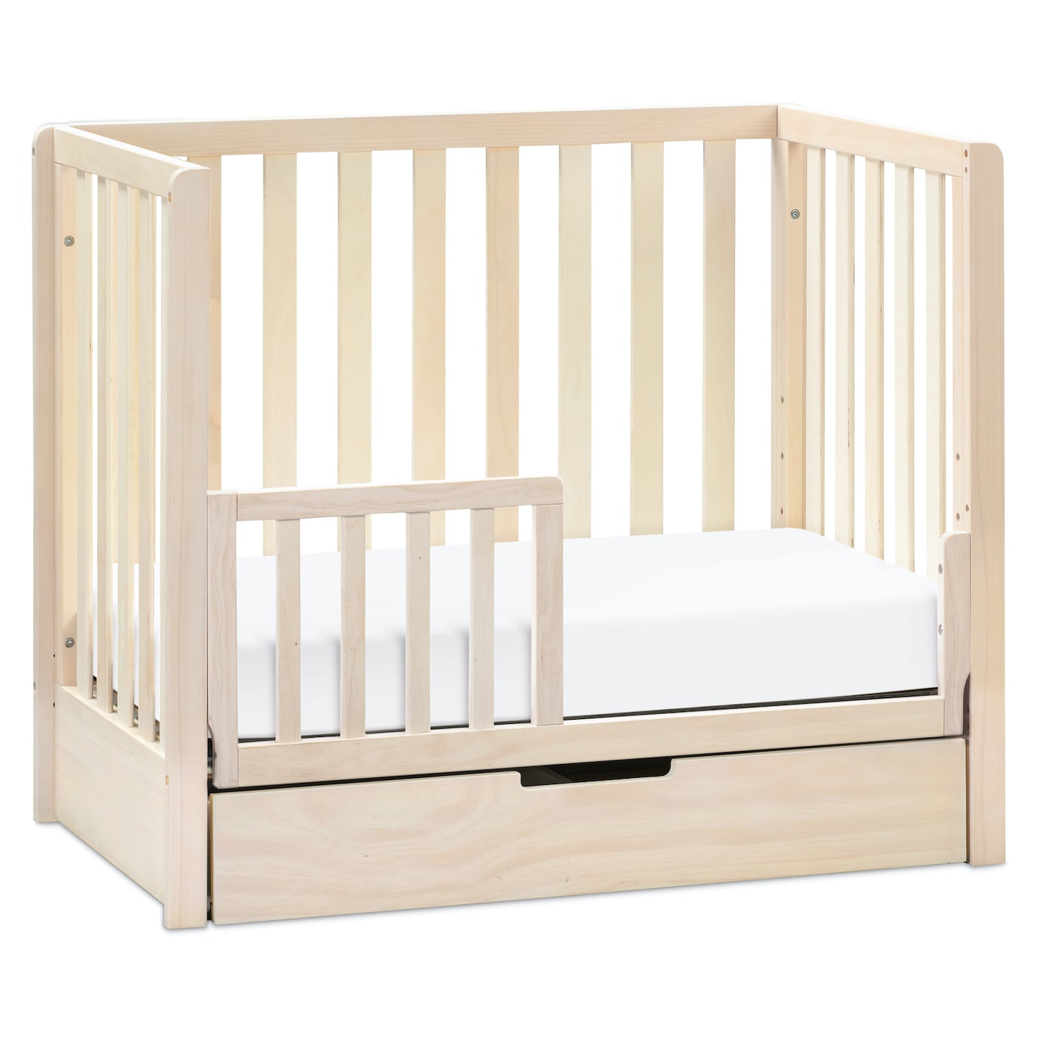 Colby 4-in-1 Convertible Mini Crib with Trundle Drawer