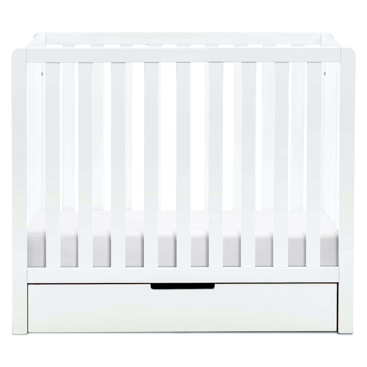 Colby 4-in-1 Convertible Mini Crib with Trundle Drawer