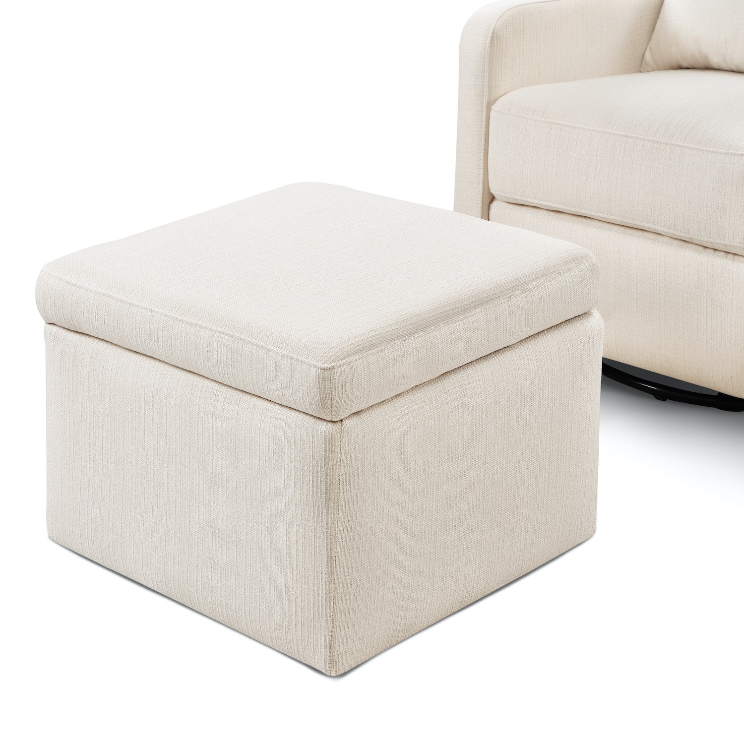 Glider storage ottoman best sale