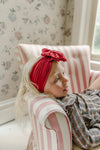 Crimson Fab-Bow-Lous Knit Headband - Project Nursery