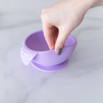 Silicone First Feeding Set - Lavender - Project Nursery