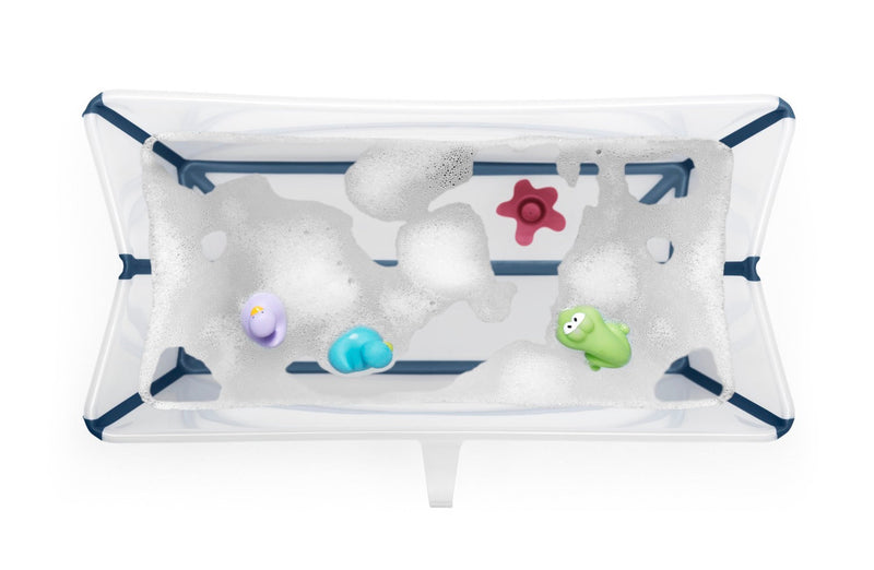 Stokke® Flexi Bath Bundle - Transparent Blue - Project Nursery