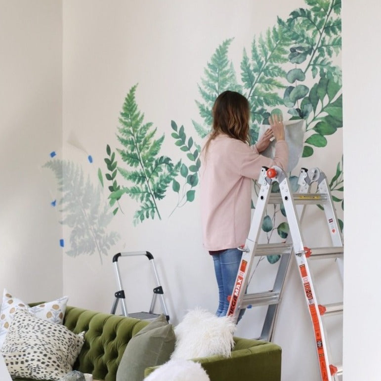 Fern + Eucalyptus Wall Decals